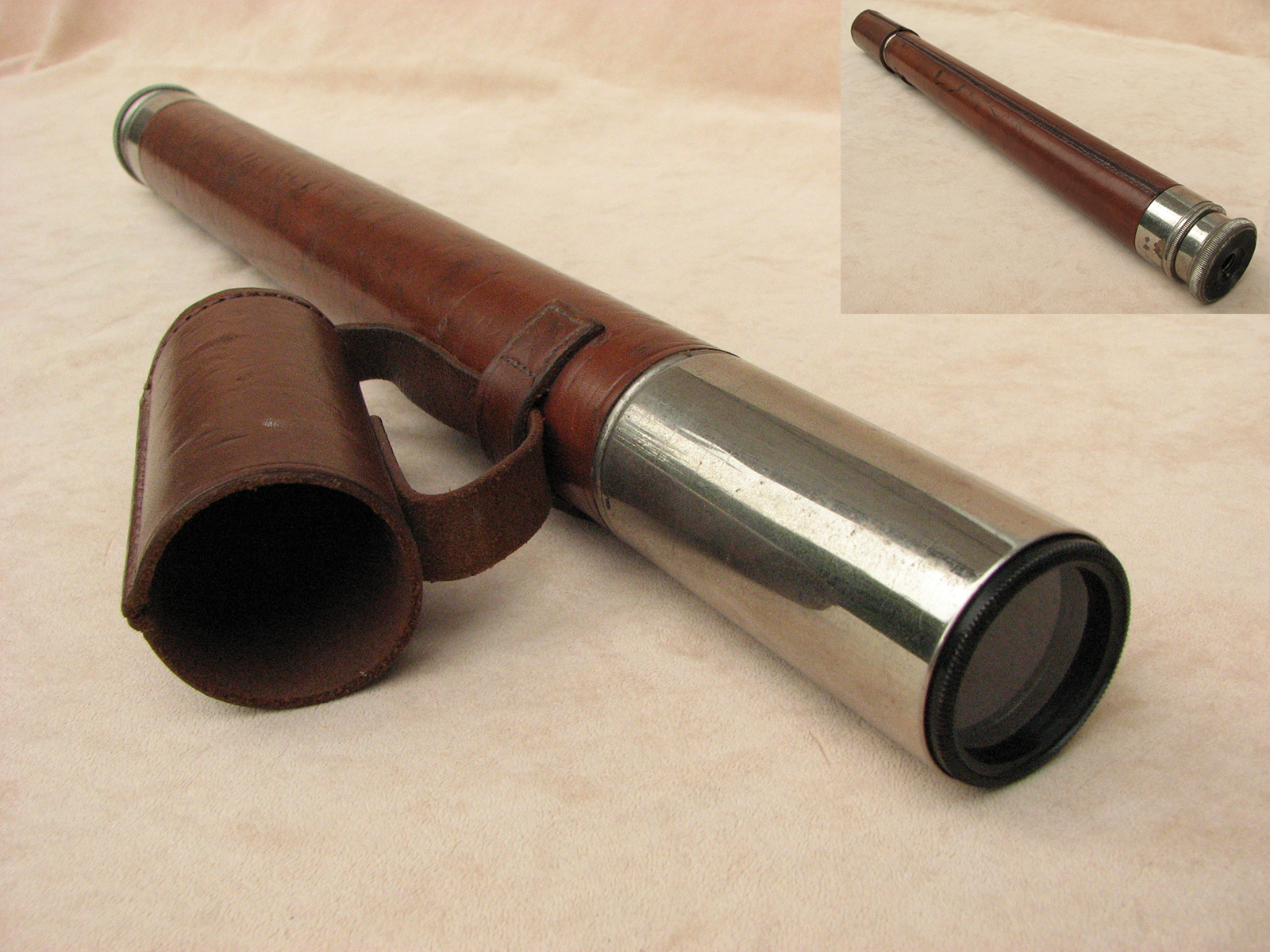 WW2 Canadian Kodak Company Officer of the Watch Naval telescope